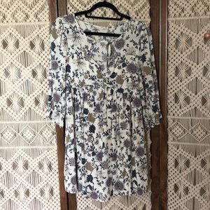 Bohemian, floral dress